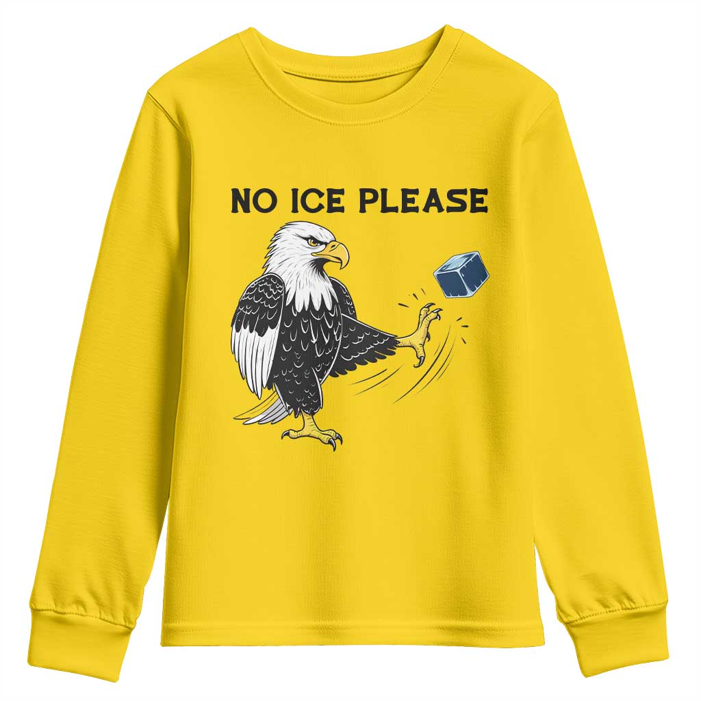 American Eagle No Ice Please Youth Sweatshirt Minneapolis Support Gift
