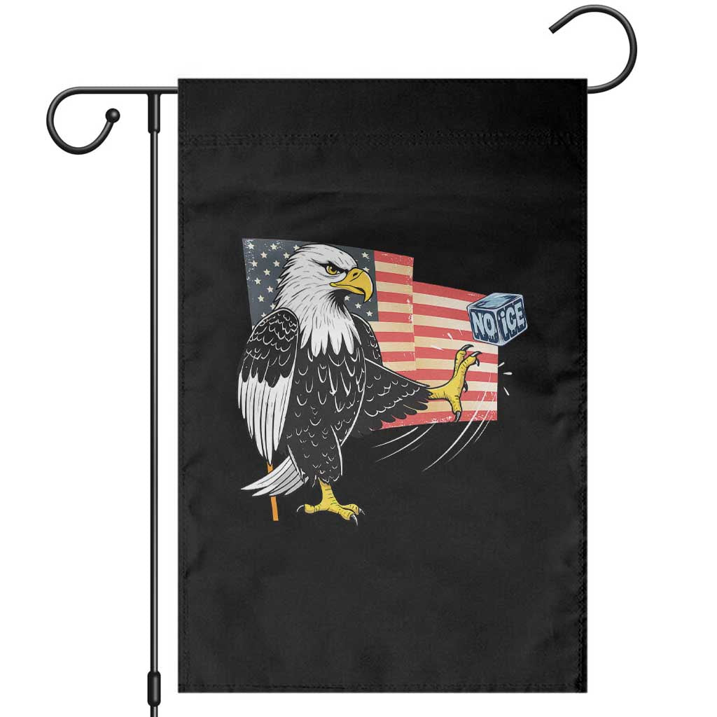 Solidarity With Minneapolis Garden Flag American Eagle No Ice Please Support