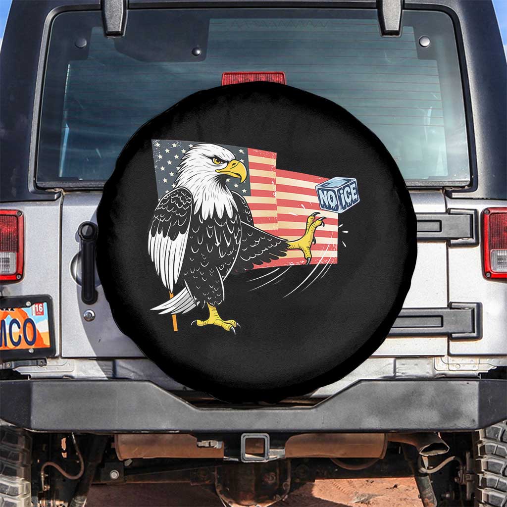 Solidarity With Minneapolis Spare Tire Cover American Eagle No Ice Please Support