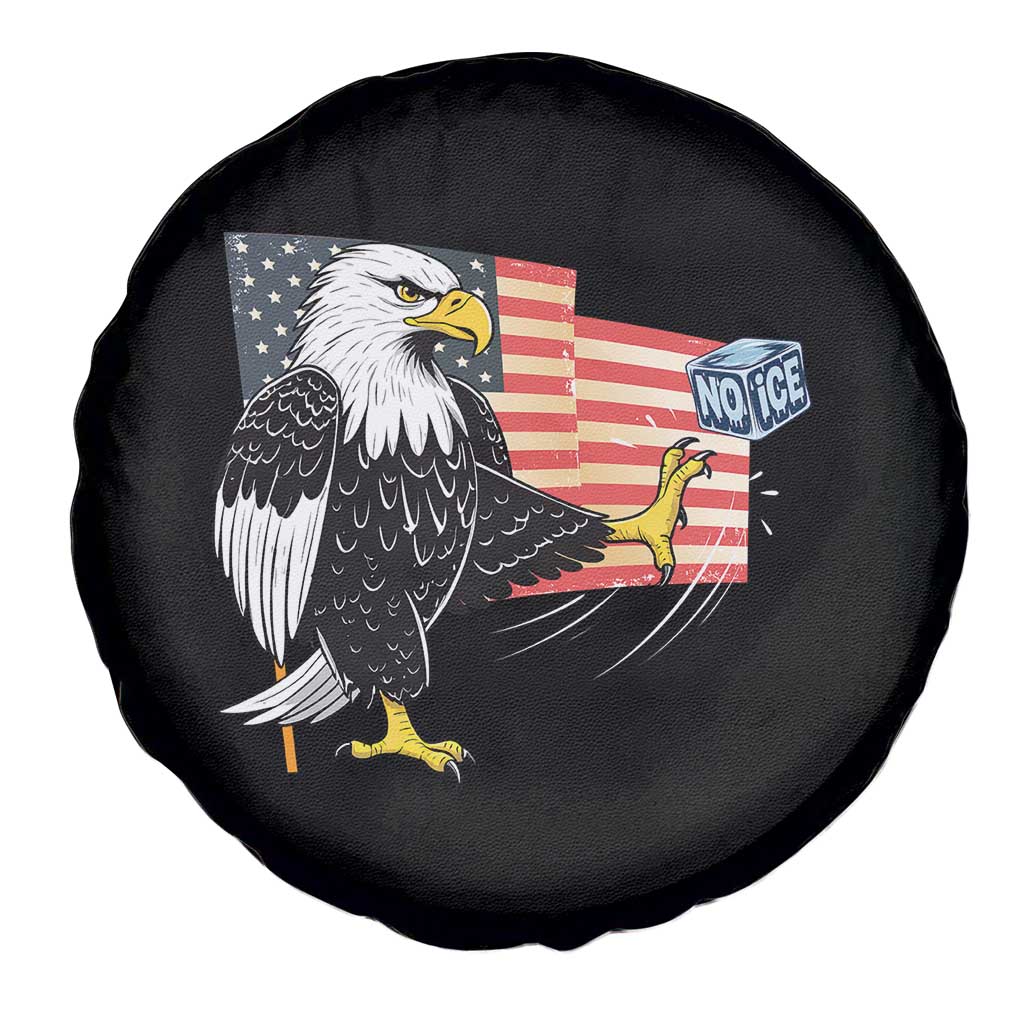 Solidarity With Minneapolis Spare Tire Cover American Eagle No Ice Please Support