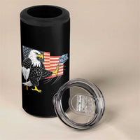Solidarity With Minneapolis 4 in 1 Can Cooler Tumbler American Eagle No Ice Please Support