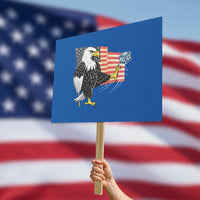 Solidarity With Minneapolis Protest Sign American Eagle No Ice Please Support