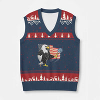 Solidarity With Minneapolis V-Neck Knit Sweater Vest American Eagle No Ice Please Support