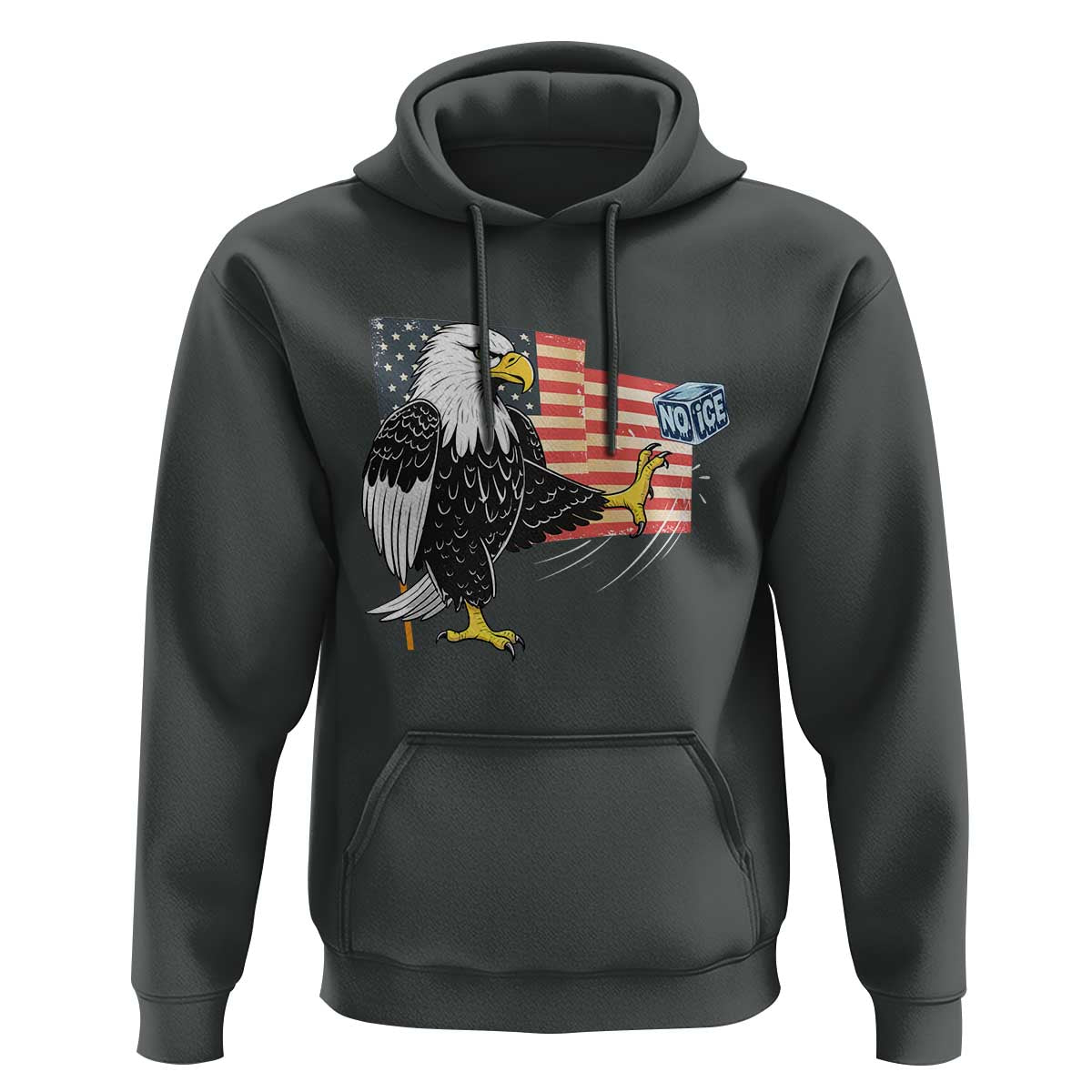 Solidarity With Minneapolis Hoodie American Eagle No Ice Please Support