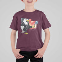 Solidarity With Minneapolis T Shirt For Kid American Eagle No Ice Please Support