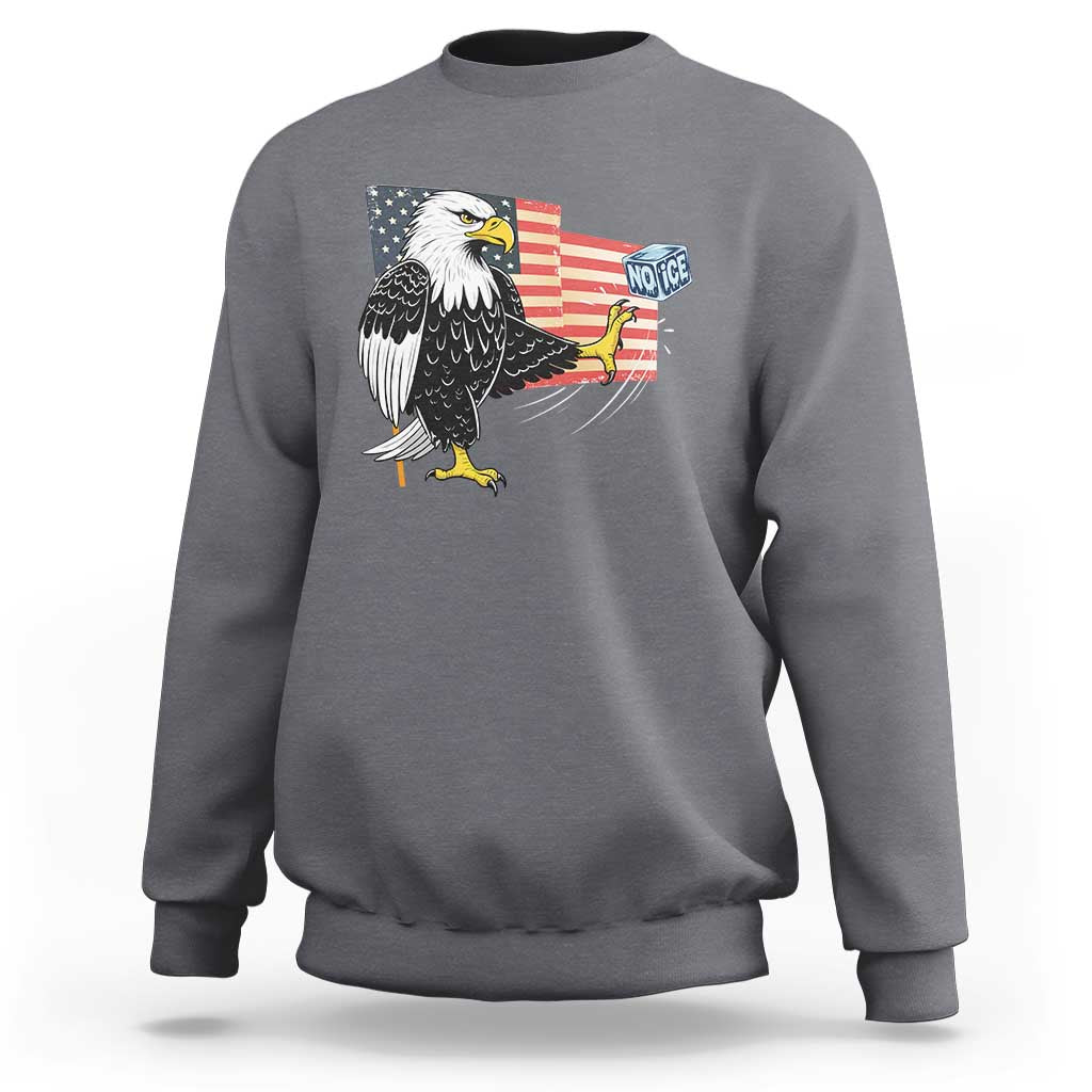 Solidarity With Minneapolis Sweatshirt American Eagle No Ice Please Support