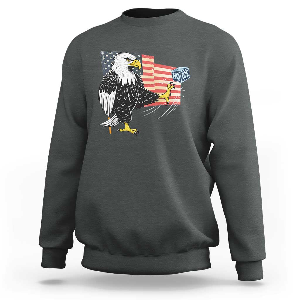 Solidarity With Minneapolis Sweatshirt American Eagle No Ice Please Support