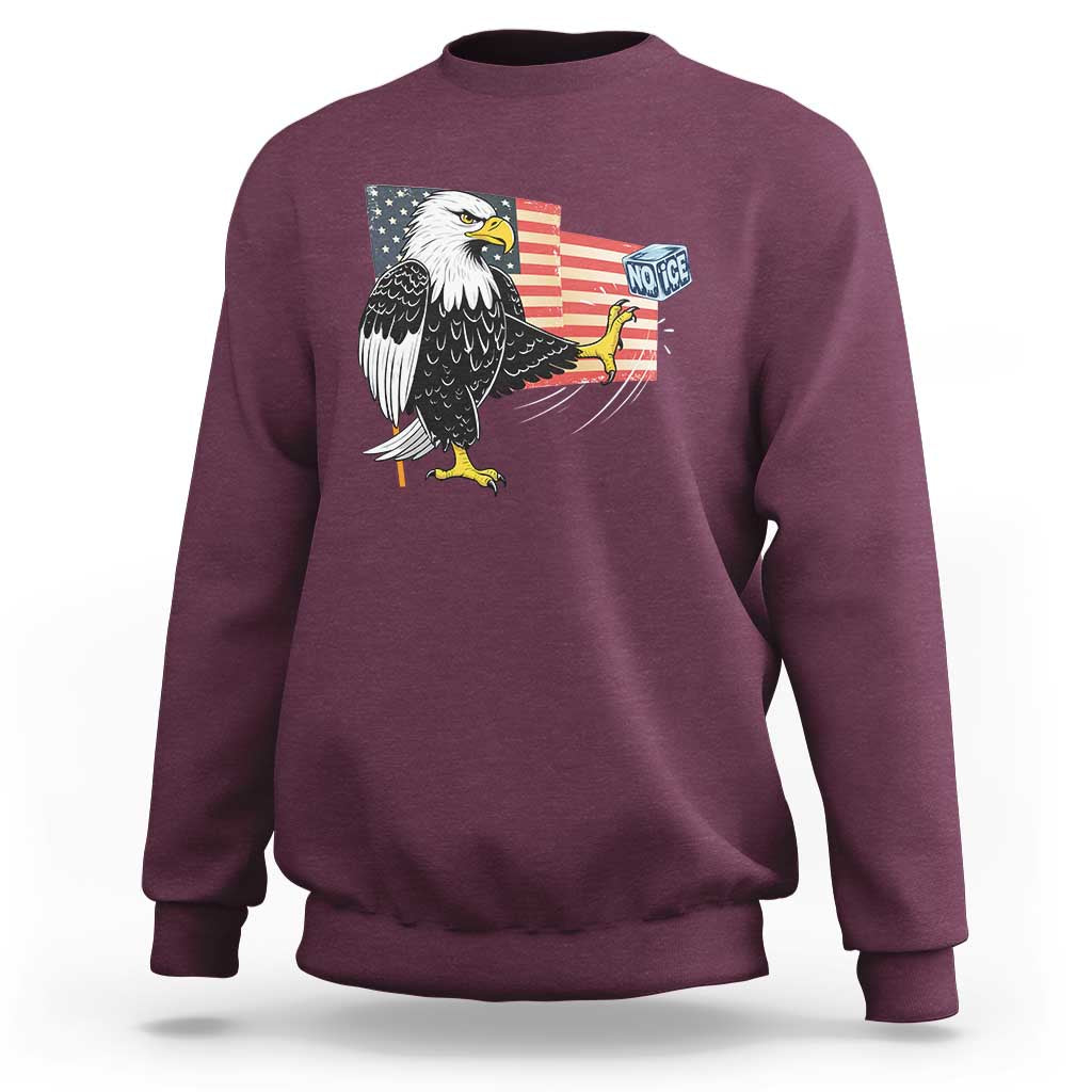 Solidarity With Minneapolis Sweatshirt American Eagle No Ice Please Support