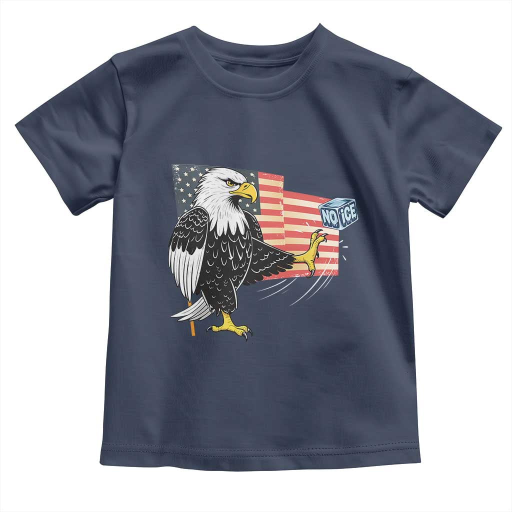 Solidarity With Minneapolis Toddler T Shirt American Eagle No Ice Please Support