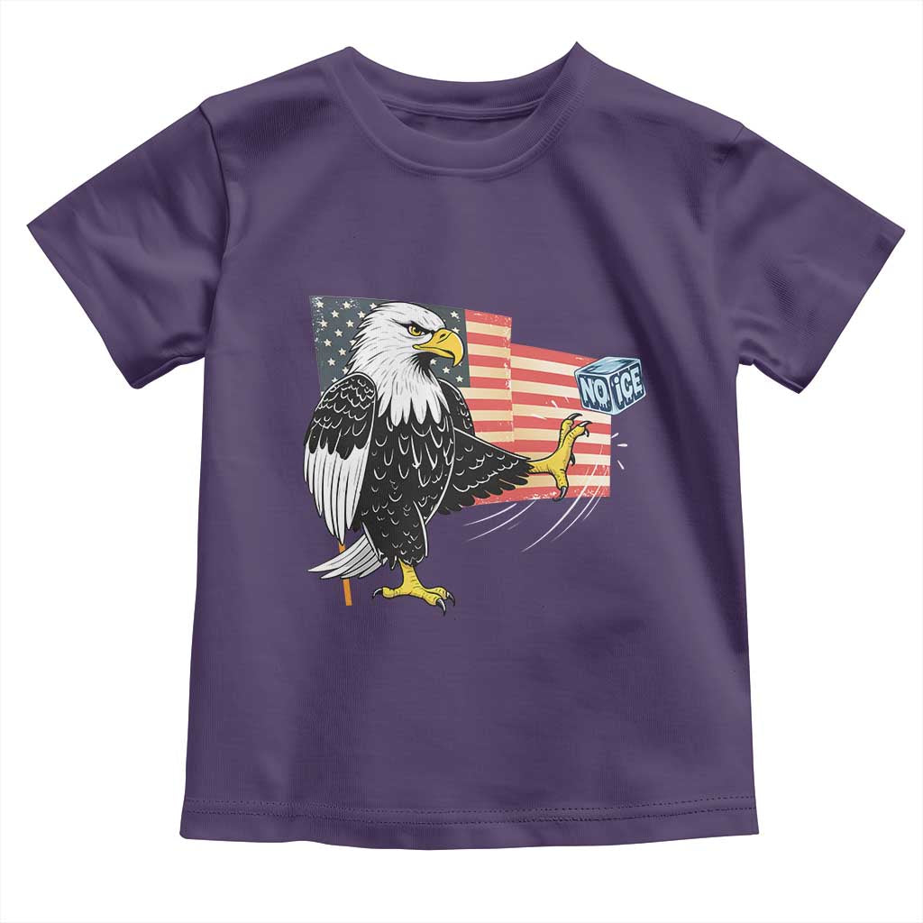 Solidarity With Minneapolis Toddler T Shirt American Eagle No Ice Please Support