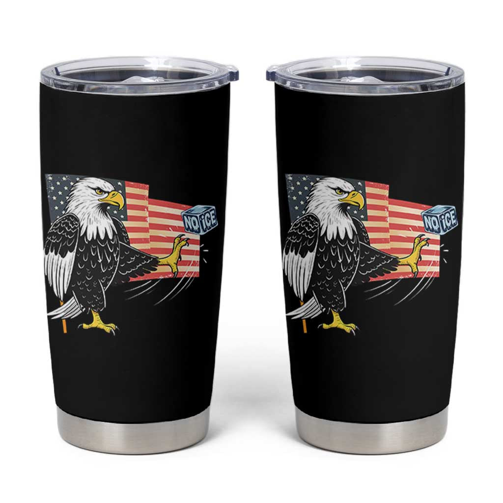 Solidarity With Minneapolis Tumbler Cup American Eagle No Ice Please Support