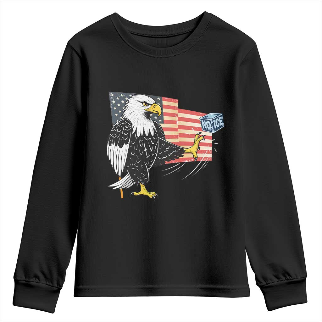 Solidarity With Minneapolis Youth Sweatshirt American Eagle No Ice Please Support