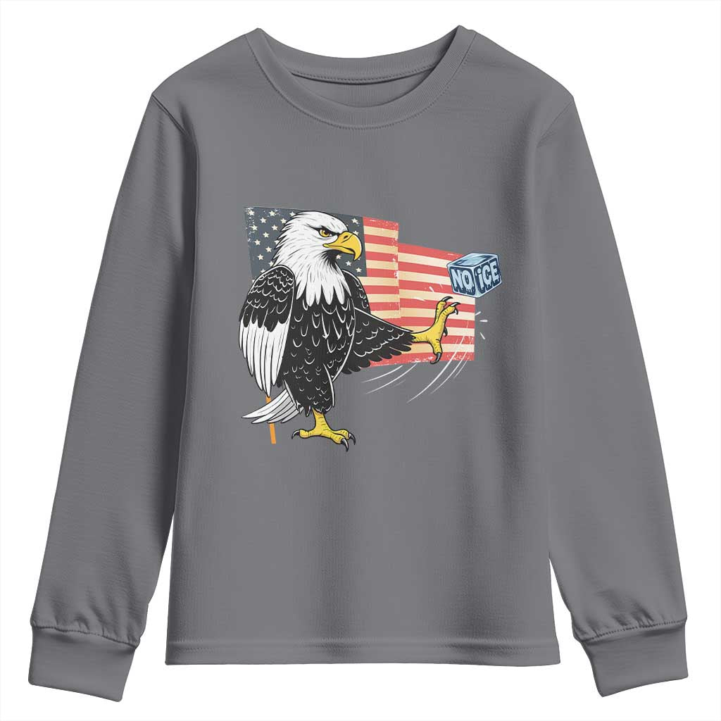 Solidarity With Minneapolis Youth Sweatshirt American Eagle No Ice Please Support