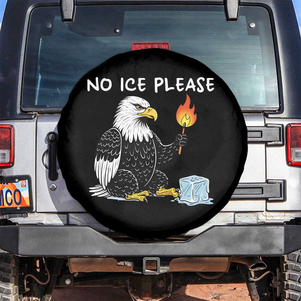 No Ice Please Spare Tire Cover Funny American Eagle Social Justice Gift