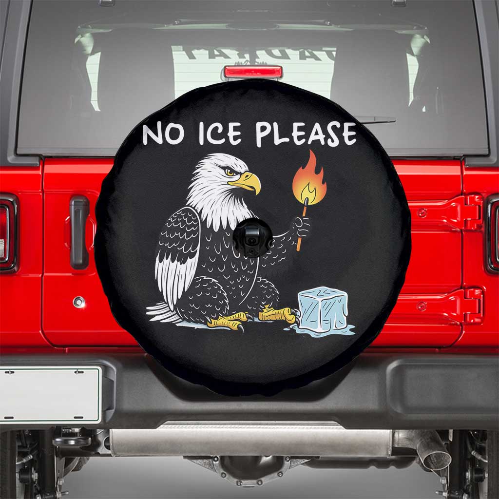 No Ice Please Spare Tire Cover Funny American Eagle Social Justice Gift