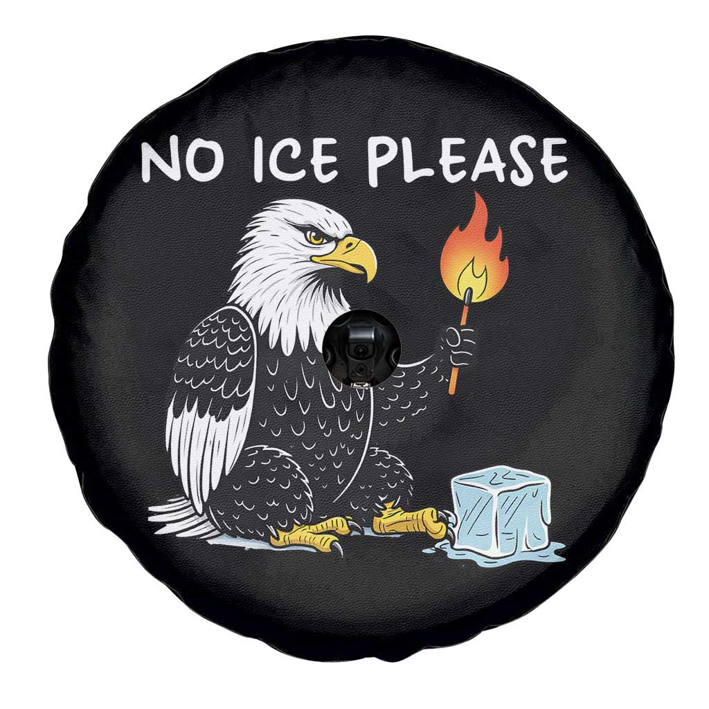 No Ice Please Spare Tire Cover Funny American Eagle Social Justice Gift