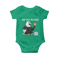 No Ice Please Baby Onesie Funny American Eagle Social Justice Gift