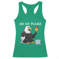 No Ice Please Racerback Tank Top Funny American Eagle Social Justice Gift