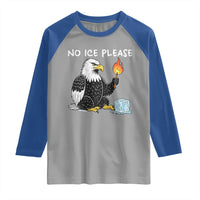 No Ice Please Raglan Shirt Funny American Eagle Social Justice Gift