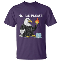 No Ice Please T Shirt Funny American Eagle Social Justice Gift