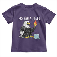 No Ice Please Toddler T Shirt Funny American Eagle Social Justice Gift