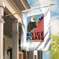 American Eagle No Ice Please Garden Flag Minnesota Protest Support Gift