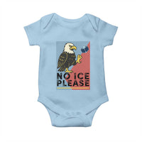 American Eagle No Ice Please Baby Onesie Minnesota Protest Support Gift