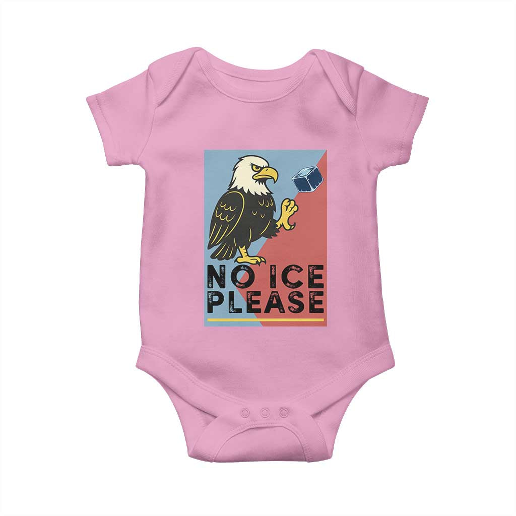 American Eagle No Ice Please Baby Onesie Minnesota Protest Support Gift