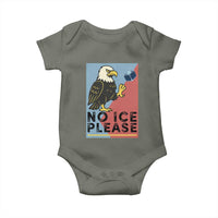 American Eagle No Ice Please Baby Onesie Minnesota Protest Support Gift