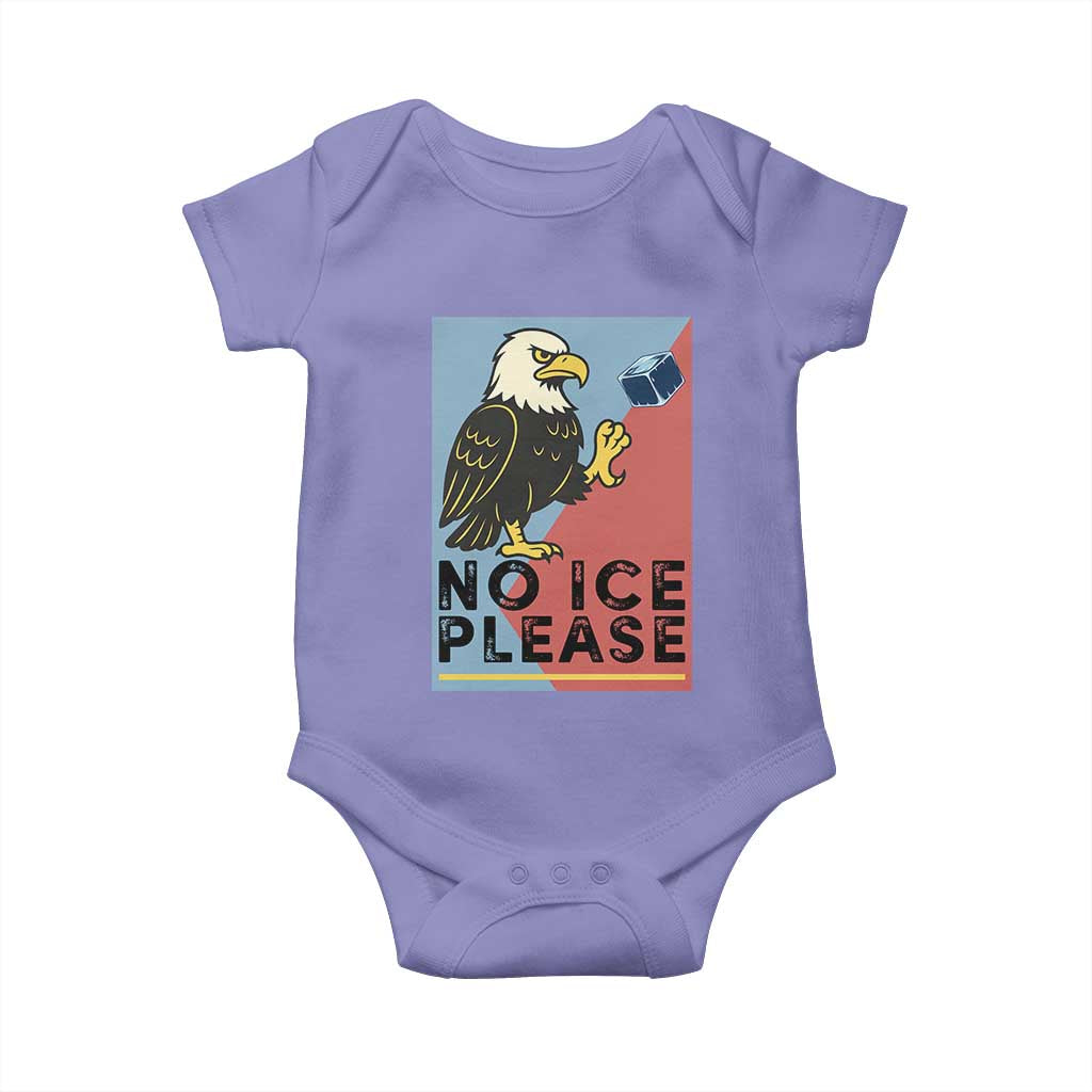 American Eagle No Ice Please Baby Onesie Minnesota Protest Support Gift
