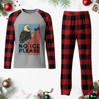 American Eagle No Ice Please Plaid Pajama Set Minnesota Protest Support Gift