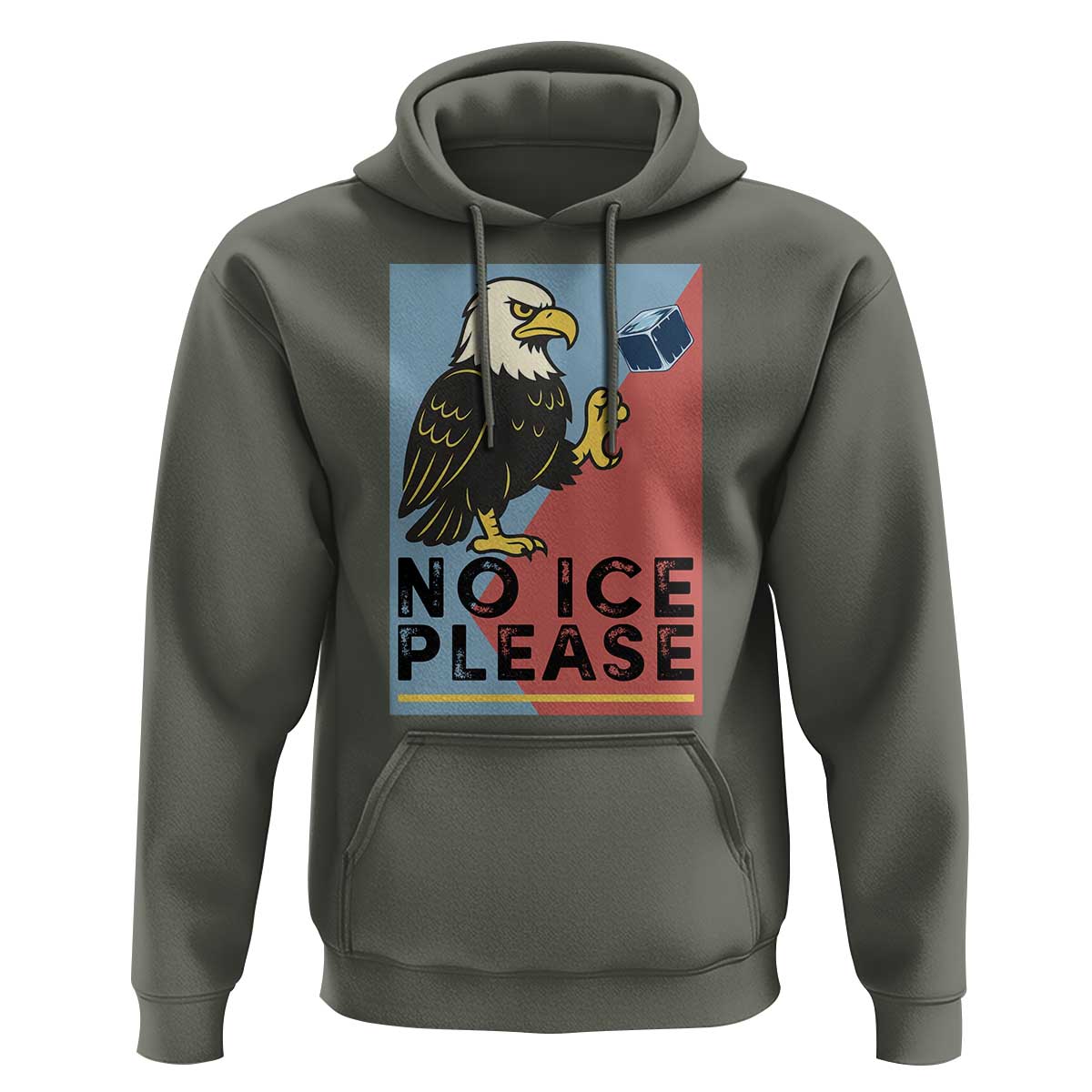 American Eagle No Ice Please Hoodie Minnesota Protest Support Gift