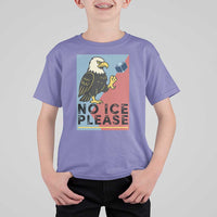 American Eagle No Ice Please T Shirt For Kid Minnesota Protest Support Gift