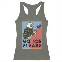 American Eagle No Ice Please Racerback Tank Top Minnesota Protest Support Gift