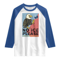 American Eagle No Ice Please Raglan Shirt Minnesota Protest Support Gift
