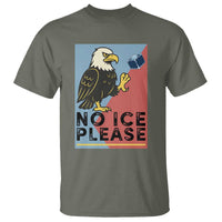 American Eagle No Ice Please T Shirt Minnesota Protest Support Gift