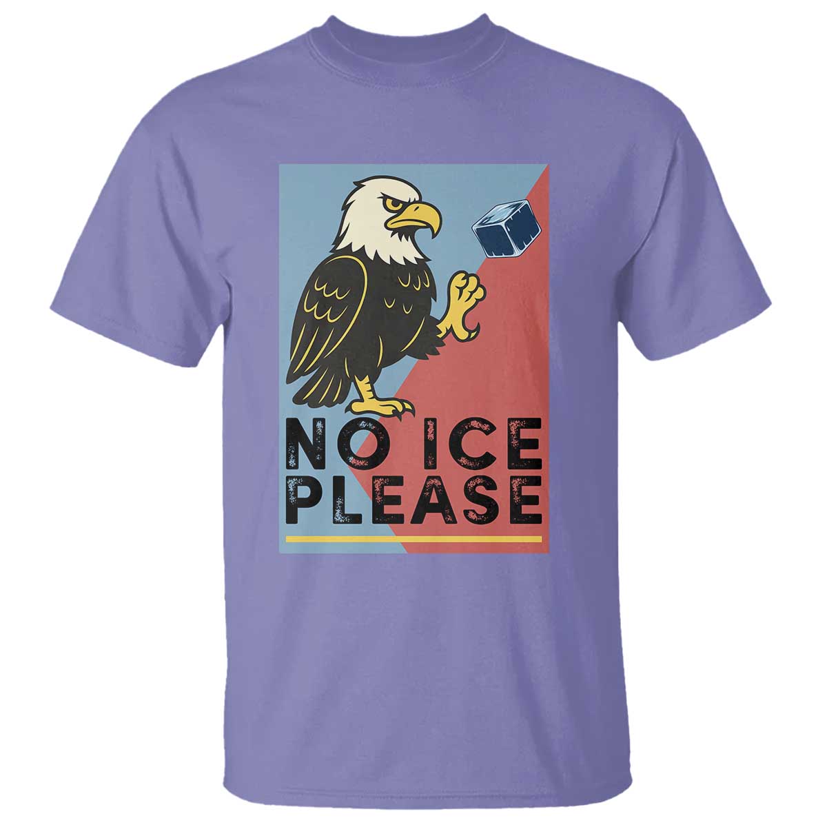 American Eagle No Ice Please T Shirt Minnesota Protest Support Gift