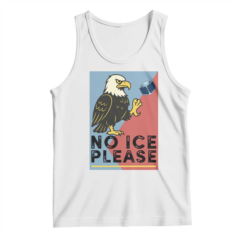 American Eagle No Ice Please Tank Top Minnesota Protest Support Gift