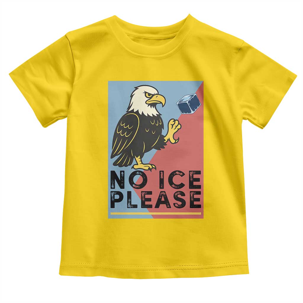 American Eagle No Ice Please Toddler T Shirt Minnesota Protest Support Gift