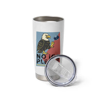 American Eagle No Ice Please Tumbler Cup Minnesota Protest Support Gift