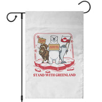 Hands Off Greenland Garden Flag Support Greenlander Gift
