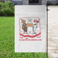 Hands Off Greenland Garden Flag Support Greenlander Gift
