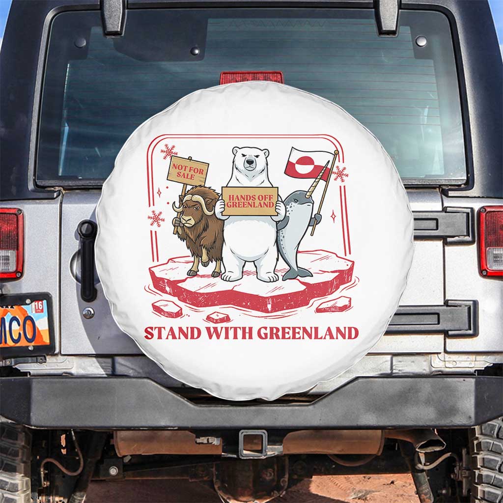 Hands Off Greenland Spare Tire Cover Support Greenlander Gift
