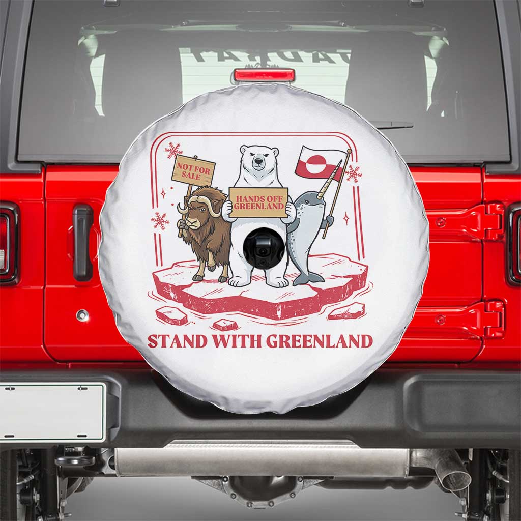 Hands Off Greenland Spare Tire Cover Support Greenlander Gift