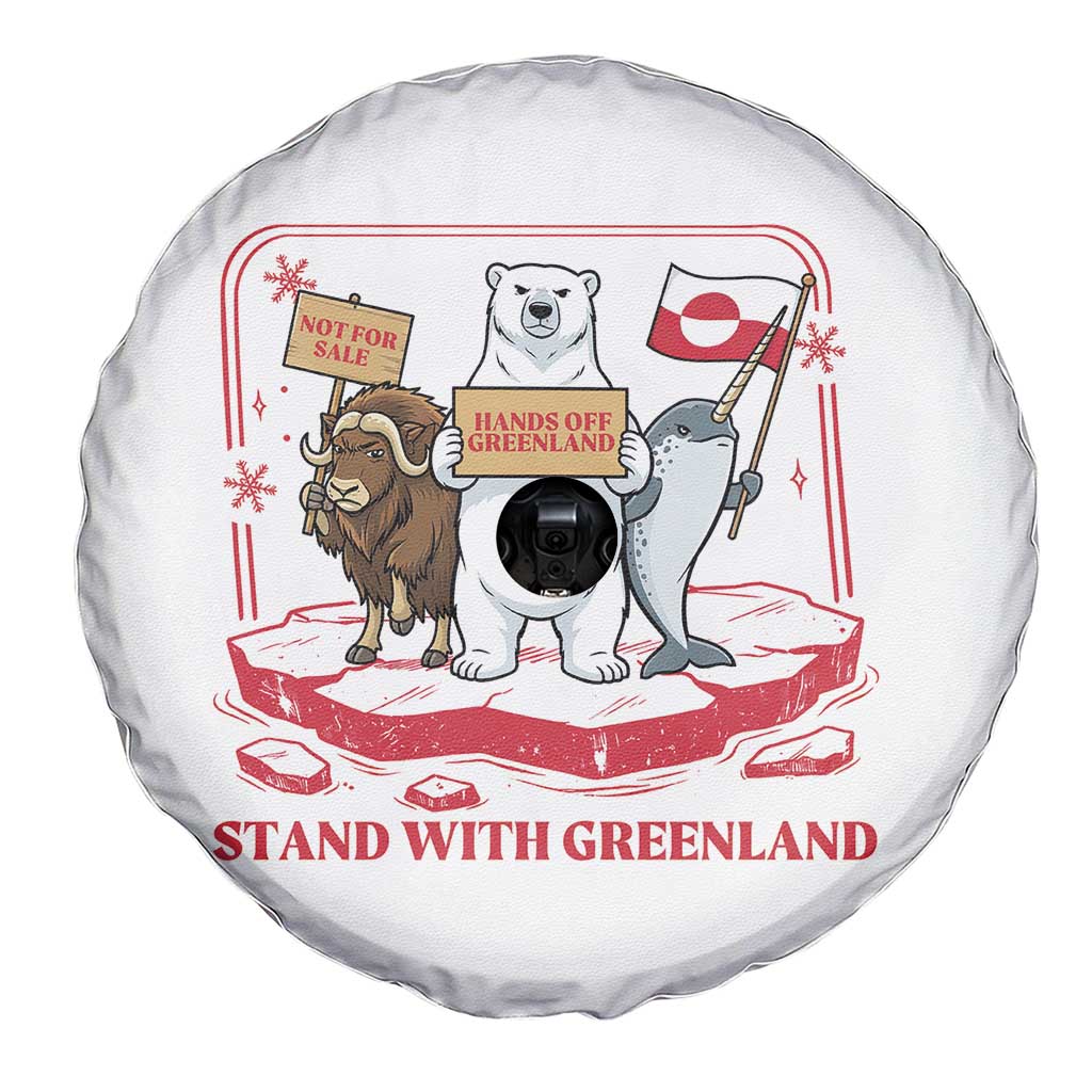 Hands Off Greenland Spare Tire Cover Support Greenlander Gift