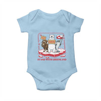 Hands Off Greenland Baby Onesie Support Greenlander Gift