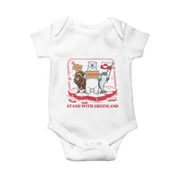Hands Off Greenland Baby Onesie Support Greenlander Gift
