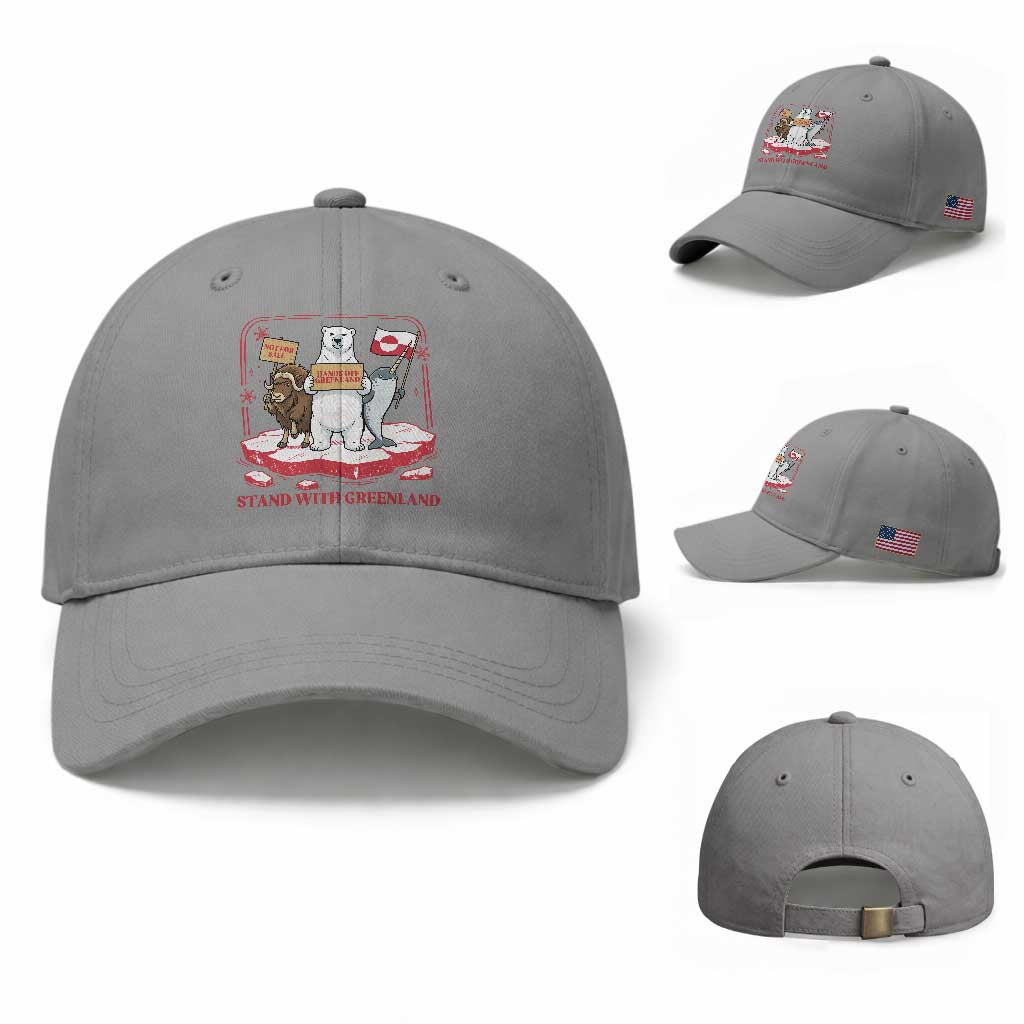 Hands Off Greenland Baseball Cap Support Greenlander Gift