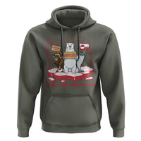 Hands Off Greenland Hoodie Support Greenlander Gift