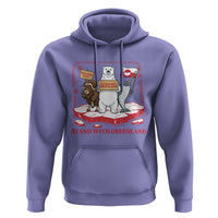 Hands Off Greenland Hoodie Support Greenlander Gift